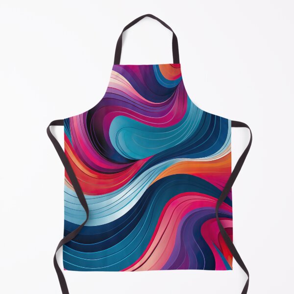 Item preview, Vibrant wave design designed and sold by PixelPrisma.