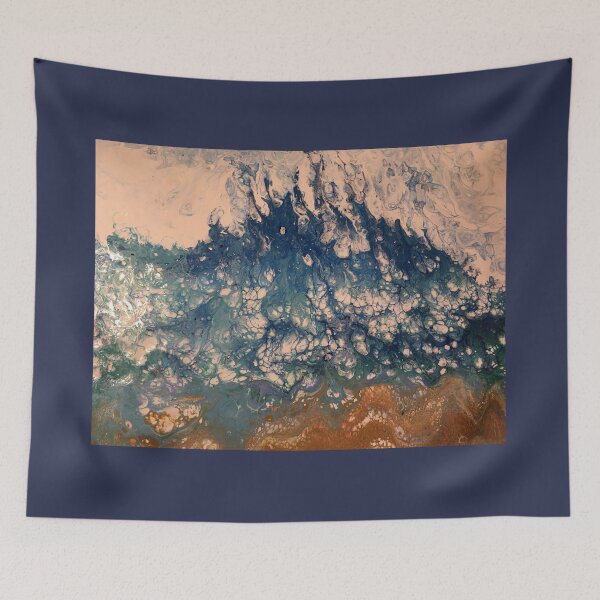 Item preview, The Wave  - An Acrylic Pour designed and sold by Onelamb.