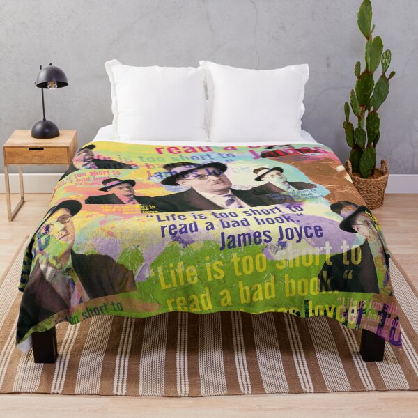 Item preview, James Joyce quote, read book designed and sold by Mauswohn.