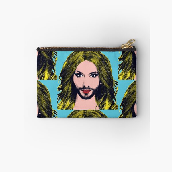 Item preview, Conchita Wurst - Pop Art - Blue version 5 designed and sold by lockwie.