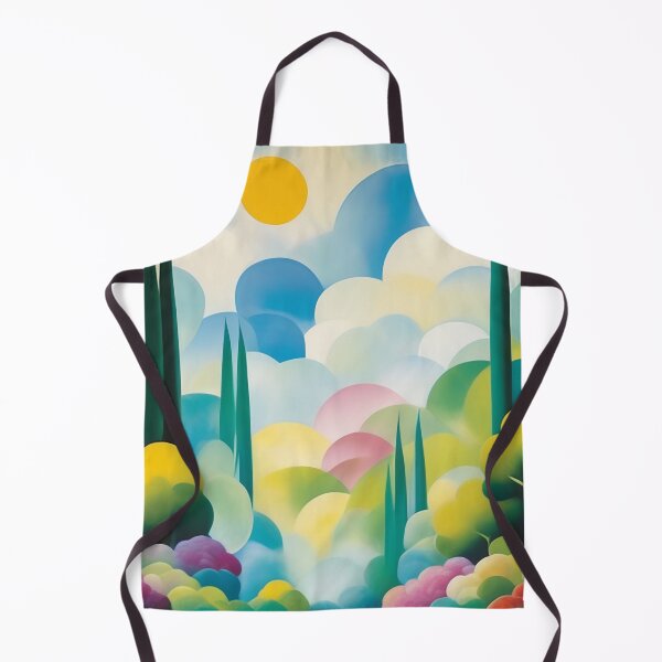 Item preview, a painting of a river surrounded by trees and flowers designed and sold by Enga6.