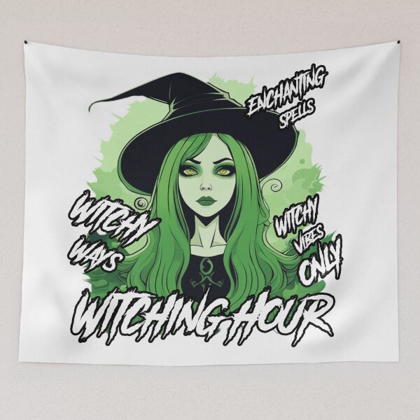 Item preview, Witching Hour, Witchy Ways, Witchy Vibes Only, Enchanting Spells designed and sold by shypixels.