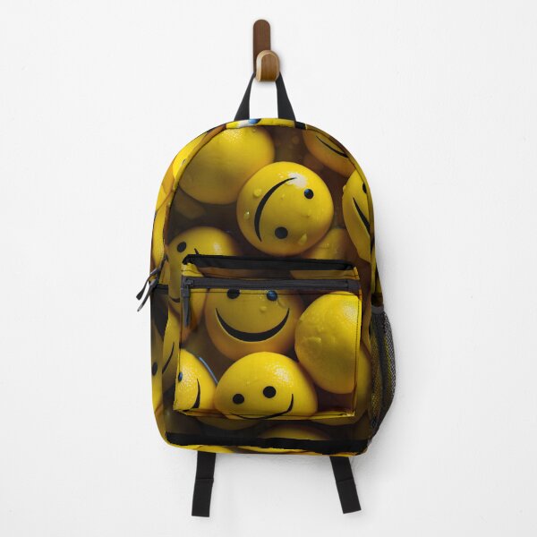 Item preview, Happy Yellow Smiley Face Lemon Balls designed and sold by DigitalityArt.