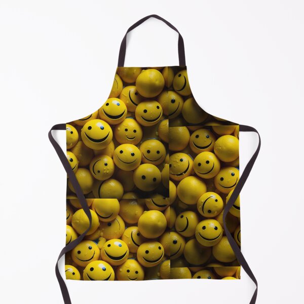 Item preview, Happy Yellow Smiley Face Lemon Balls designed and sold by DigitalityArt.