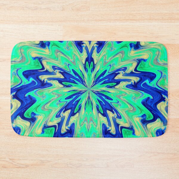 Item preview, Abstract Fractal Butterfly 3 (Green, Blue) designed and sold by SXW Designs.