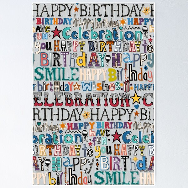 Item preview, birthday celebration chrome designed and sold by scrummy.