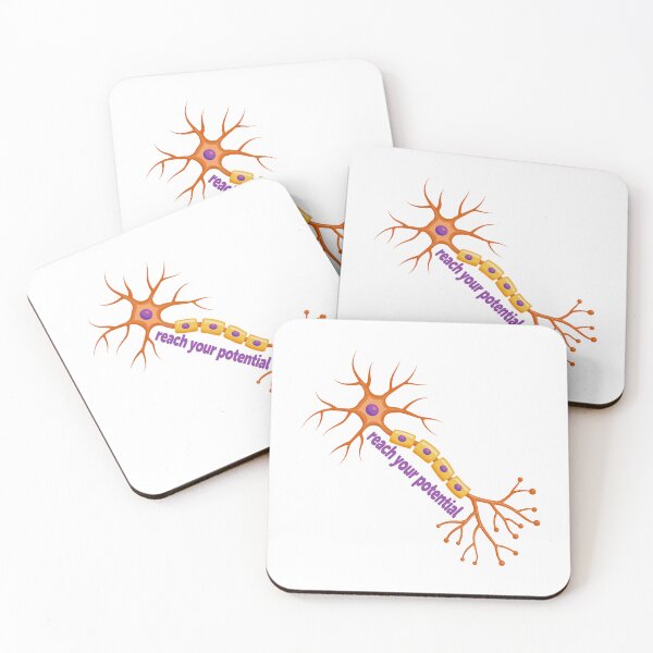 Item preview, Reach Your Potential - Neuron Brain Motivation designed and sold by ScienceCorner.