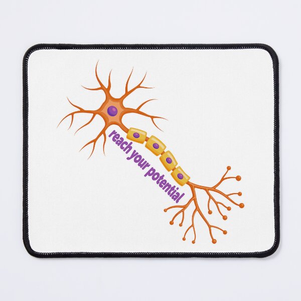 Item preview, Reach Your Potential - Neuron Brain Motivation designed and sold by ScienceCorner.
