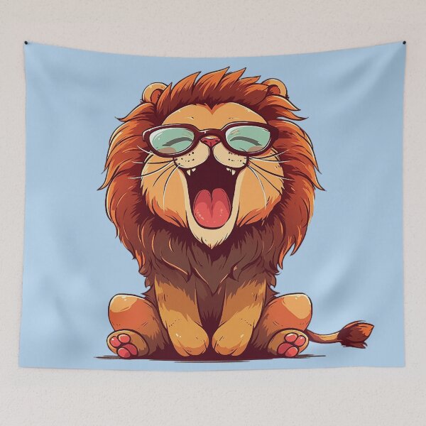 Item preview, cute lion designed and sold by maniabx.