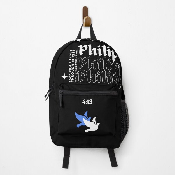 Item preview, I Can Do All Things Through Christ Who Strengthens Me, Philippians 4:13 | Black designed and sold by Patryk Włodyka.