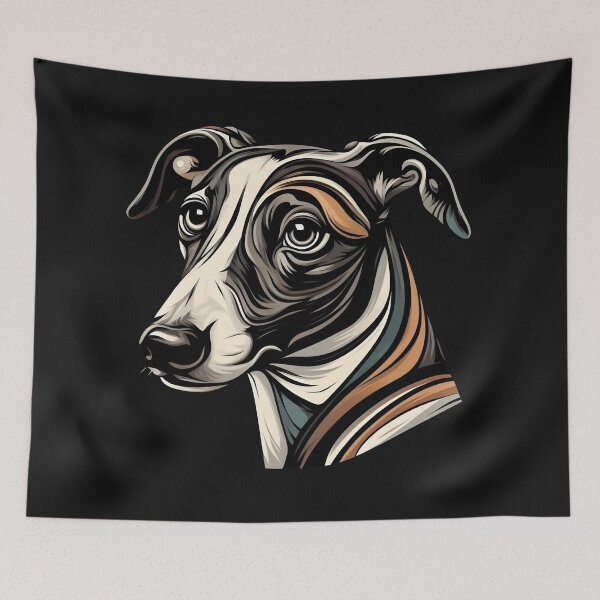 Item preview, Brindle Greyhound designed and sold by IdlePython.