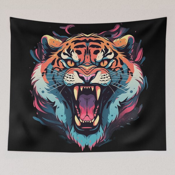 Item preview, wild tiger designed and sold by maniabx.