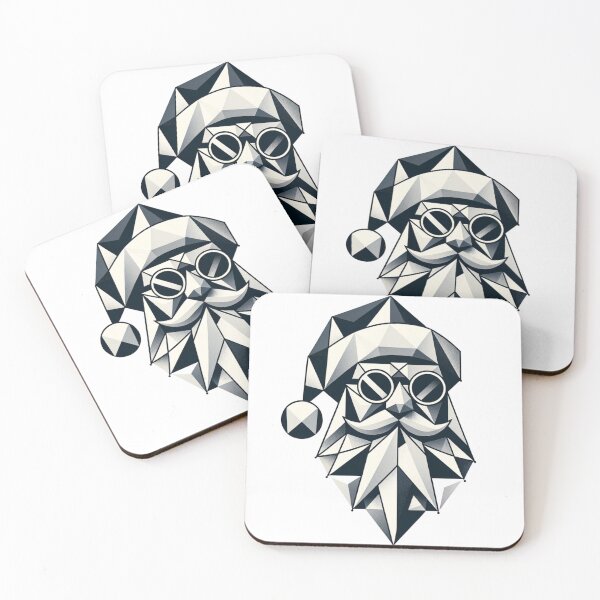 Item preview, Vector Black and White Santa Claus for Christmas designed and sold by Gamicnum.