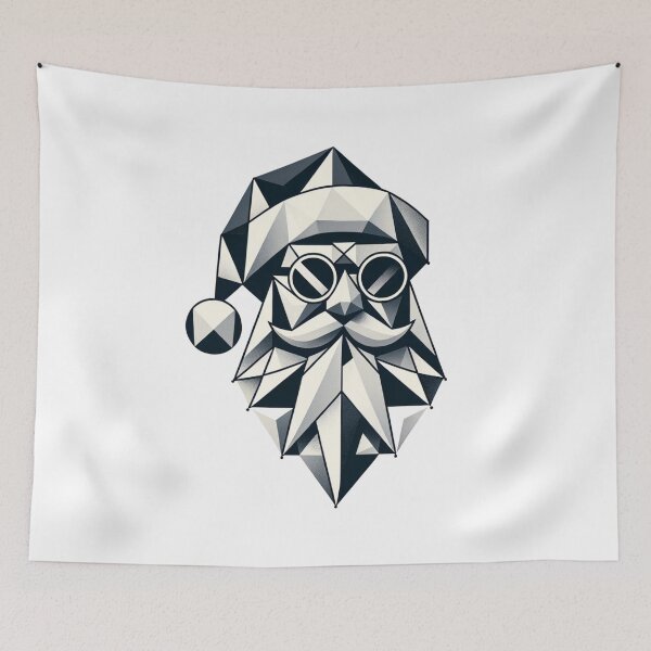 Item preview, Vector Black and White Santa Claus for Christmas designed and sold by Gamicnum.