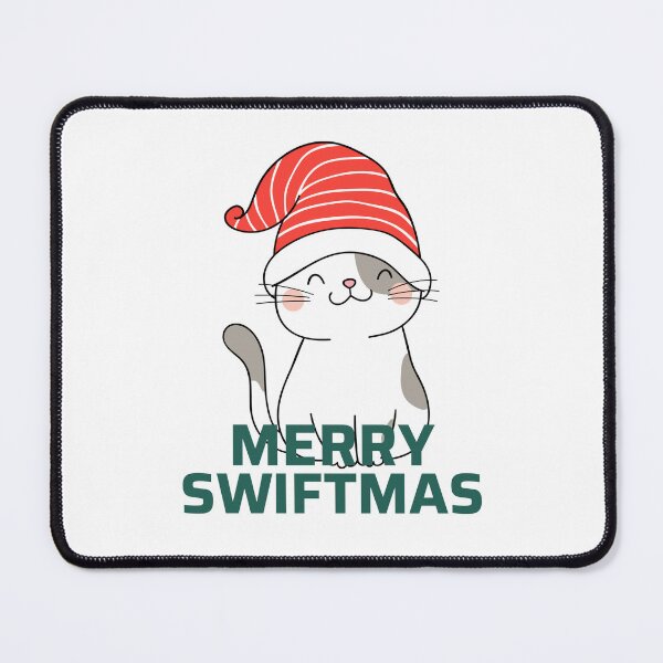 Item preview, Merry Swiftmas Taylor Swift Cat designed and sold by OverNinthCloud.