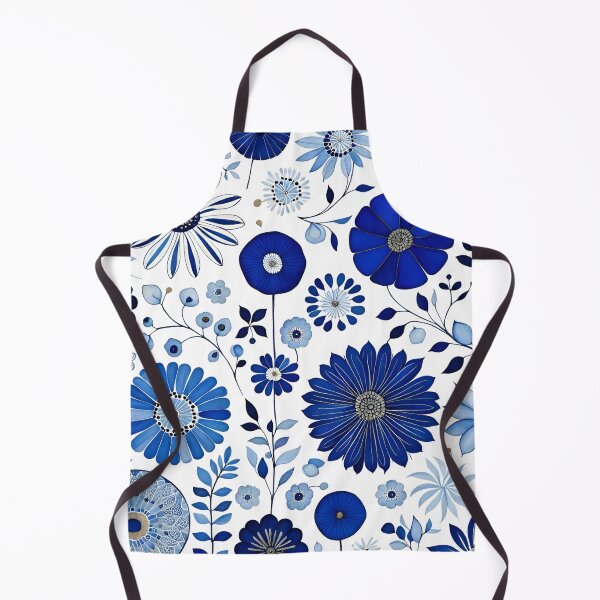 Item preview, Blue & White Flowers designed and sold by Cathi.