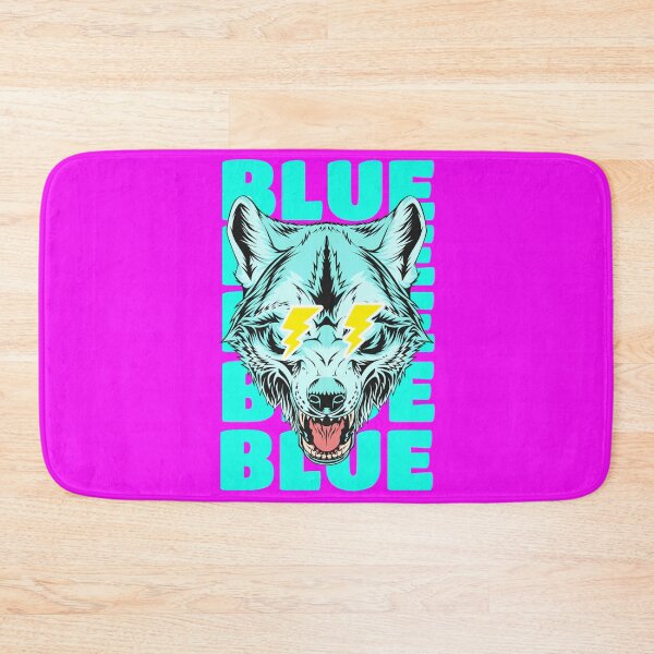 Item preview, Preppy Blue Wolfdog Lighting Eye designed and sold by Cheeseyamtees.
