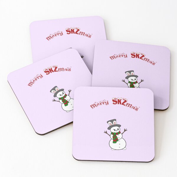 Item preview, Stray Kids Lee Know Christmas Print | Snowman Lee Know | Merry SKZmas designed and sold by sanneenebrant.