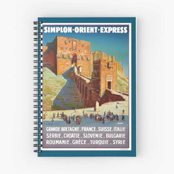 Item preview, SIMPLON ORIENT EXPRESS : Vintage Europe Train Travel Advertising Print designed and sold by posterbobs.