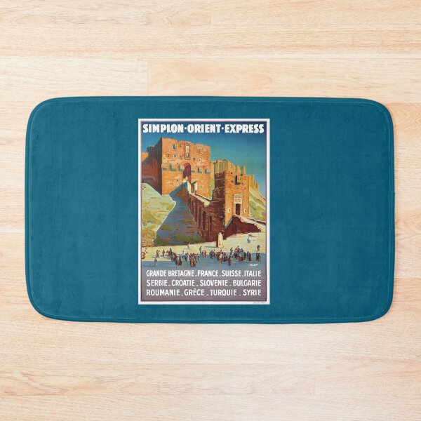 Item preview, SIMPLON ORIENT EXPRESS : Vintage Europe Train Travel Advertising Print designed and sold by posterbobs.
