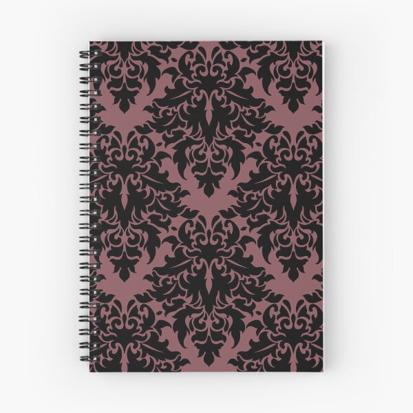 Item preview, Medium Dusty Rose Damask 4 designed and sold by Pixels2Patterns.