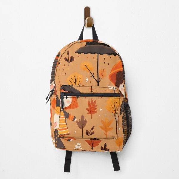 Aperçu de l'œuvre Modèle de parc d'automne pour enfants heureux 2 créée et vendue par SmileshareShop.
