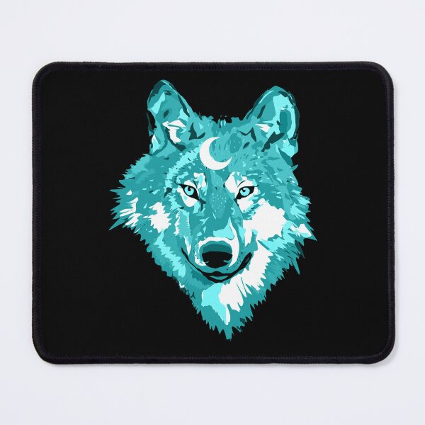 Item preview, Witch Blue Wolfdog Crescent Moon Order designed and sold by Cheeseyamtees.