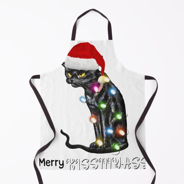 Artikelvorschau, Merry Kissmyass Lustige Katzen-Weihnachtslichter entworfen und verkauft von AlternateKaide.