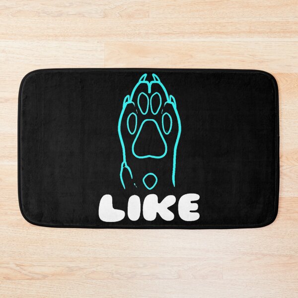 Item preview, Social Media Blue Wolfdog Paw Like  designed and sold by Cheeseyamtees.