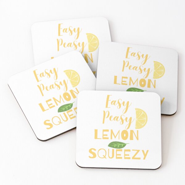 Item preview, Easy Peasy Lemon Squeezy designed and sold by Inspirely.