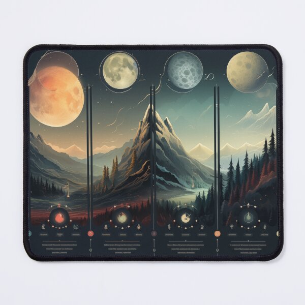 Item preview, Mystic Space Mountain designed and sold by DigitalityArt.
