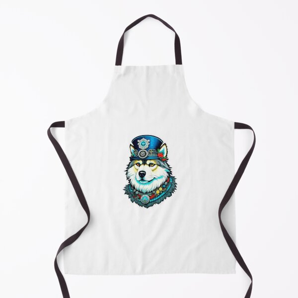Item preview, The rococopunk Alaskan Malamute sticker designed and sold by spoo-art.