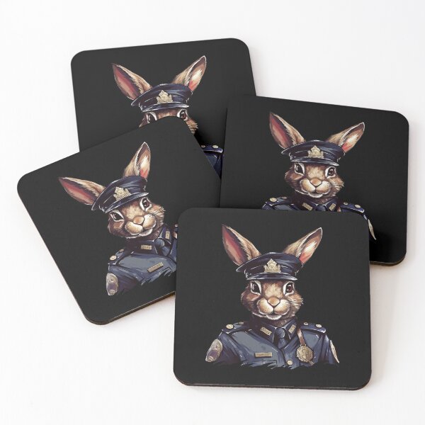 Item preview, Rabbit police designed and sold by Soulskier.
