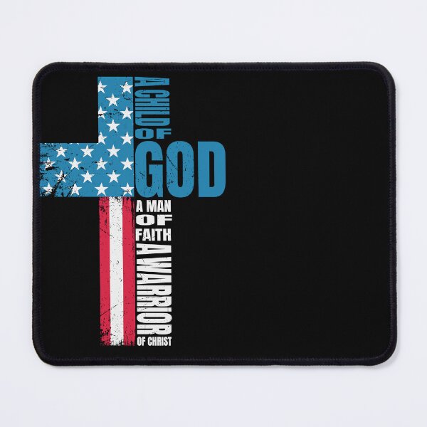Item preview, America Pride US Flag Faith Over Fear Christian Cross Jesus designed and sold by smartrocket.