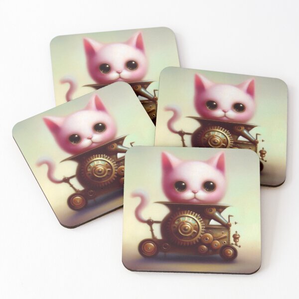 Item preview, Steampunk Kitten designed and sold by Donkey's Salad.