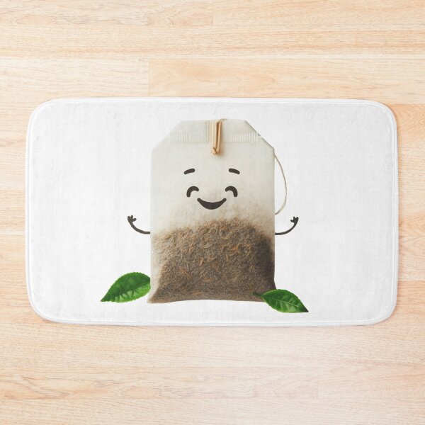 Item preview, A Happy Green Tea Bag designed and sold by erkabees.