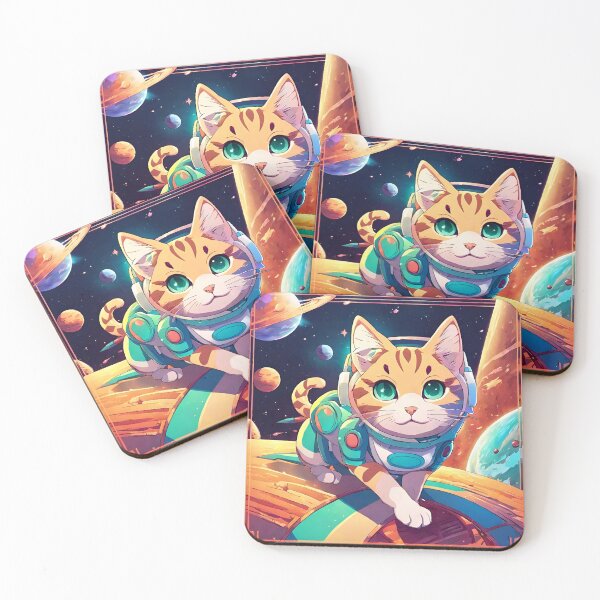 Item preview, space kitty designed and sold by InchoStyle.