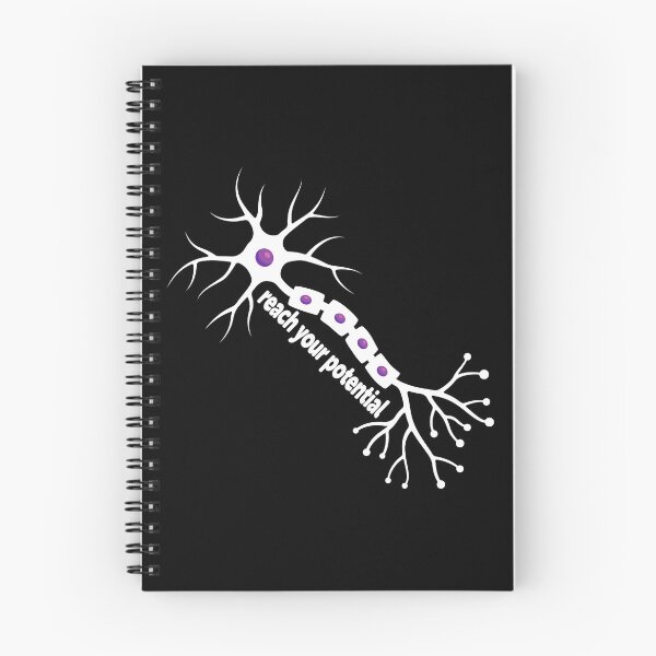 Item preview, Reach Your Potential - Neuron Brain Motivation designed and sold by ScienceCorner.