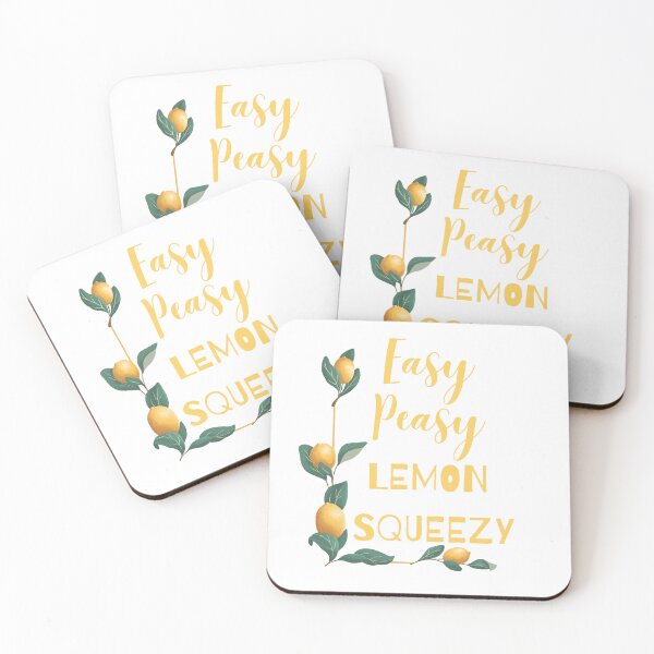 Item preview, Easy Peasy Lemon Squeezy designed and sold by Inspirely.