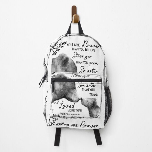 Item preview, Bears lover You Are Braver Than You Believe designed and sold by SameeraDammeyer.
