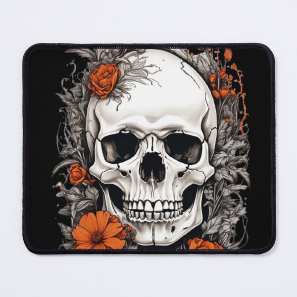 Item preview, skull and Bones and Botany roses designed and sold by martin max.