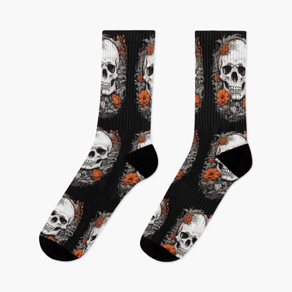 Item preview, skull and Bones and Botany roses designed and sold by martin max.