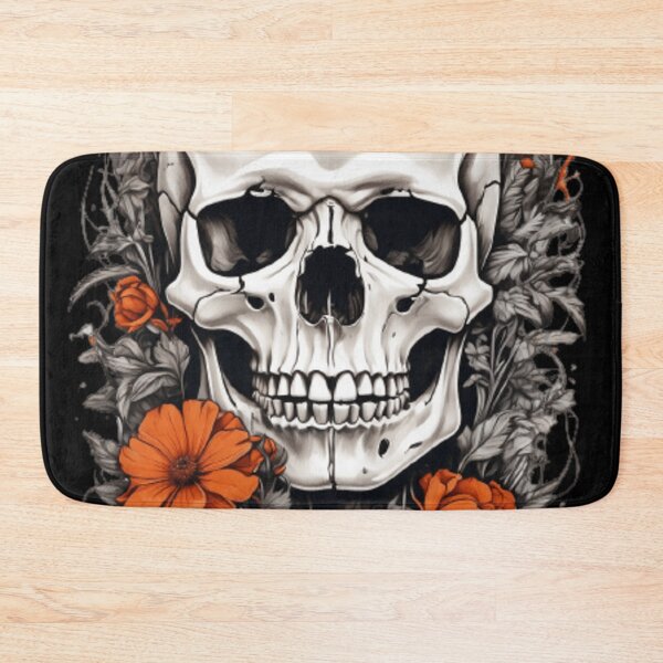 Item preview, skull and Bones and Botany roses designed and sold by martin max.