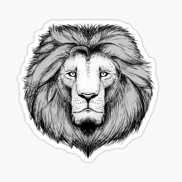 Lion Sticker