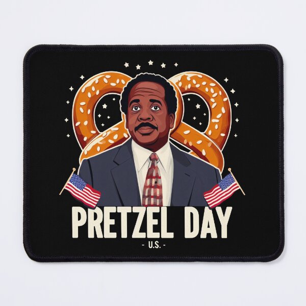 Item preview, Pretzel Day - Stanley Hudson | The Office Dunder Mifflin designed and sold by Only-TheOffice.