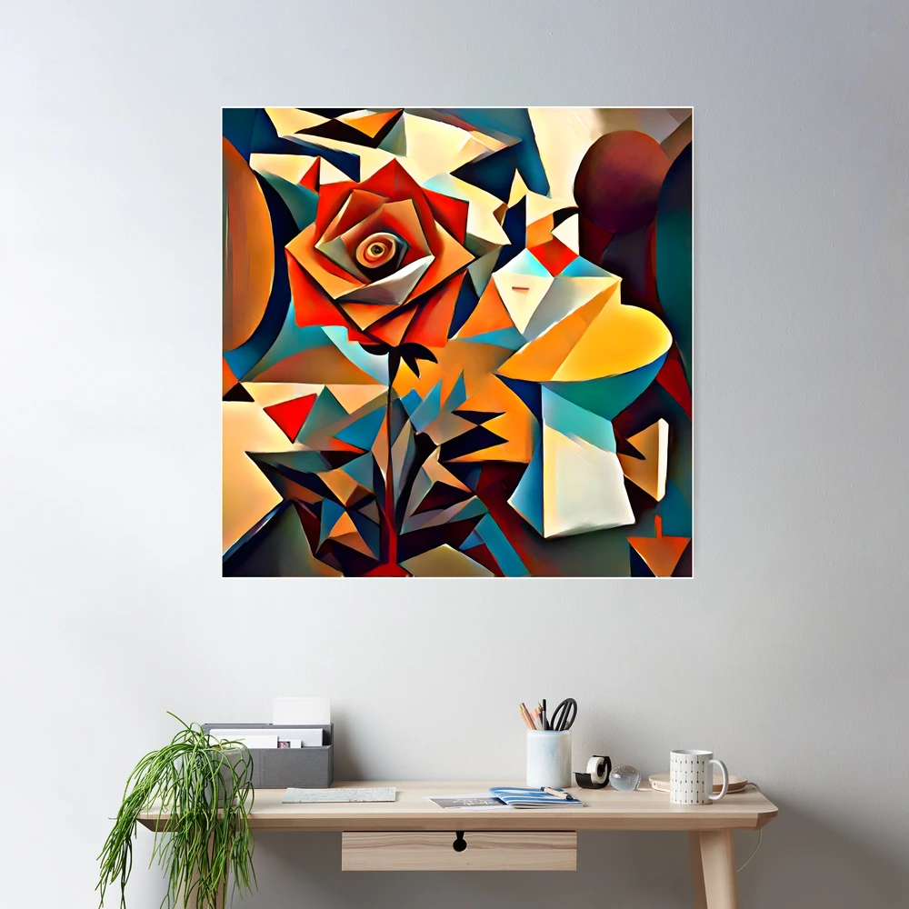 THE POSTER CLUB ポスター ABSTRACT Cubism Atelier Cph, Abstract Cubism - THE POSTER CLUB