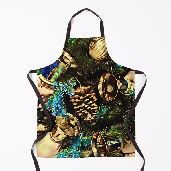 Item preview, Jingling Handbells in Festive Foliage designed and sold by CelticClapper.