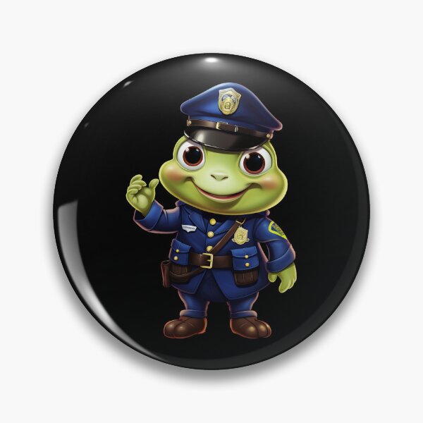 Item preview, Police frog designed and sold by Soulskier.