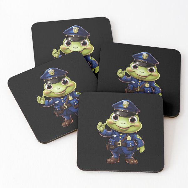 Item preview, Police frog designed and sold by Soulskier.