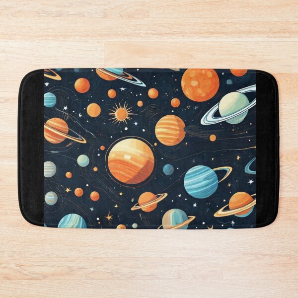 Item preview, Celestial Harmony - An Extraterrestrial Design Odyssey: Weaving the Wonders of Planets, Stars, and Galaxies into the Fabric of Your Home designed and sold by NaaEchDesign ⭐⭐⭐⭐⭐.